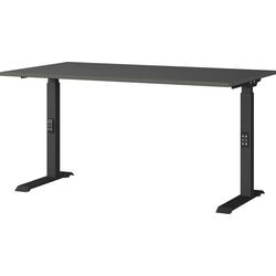 Bureau assis-debout Germania 7904-547uk graphite base C