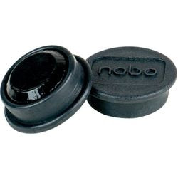 Aimants pour tableau blanc nobo 1915284 noir magnétique