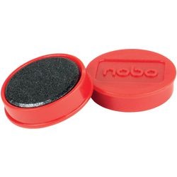 Aimants pour tableau blanc nobo 1915300 rouge magnétique