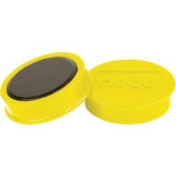Aimants pour tableau blanc nobo 1915316 jaune magnétique