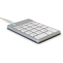 Clavier r-go tools rgoconmwdwh en plastique blanc