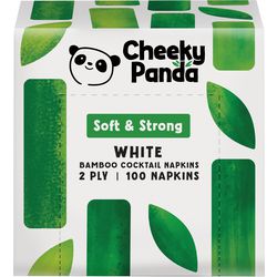 Les serviettes panda effrontées FSC Bamboo 2-LAAGS 100ST