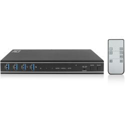 Act Connectivité 2 points Dual HDMI 4K @ 60Hz KVM Switch, USB 3.2 Gen