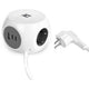 Act Agit Power Strip Cube avec 3 sockets (Type F), 30W PD