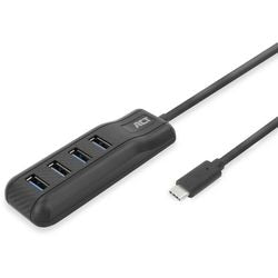 Act Connectivité USB-C Hub 3.0, 4 POORTS USB-A