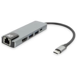 Act USB-C 4K Station d'accueil pour HDMI Monitor, Ethernet PD