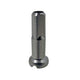Sapim Spaak Nipple 13 Polyax 14 mm argent en laiton (100e)