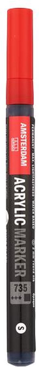 Marqueurs Talens Amsterdam 2 mm oxydblack 735