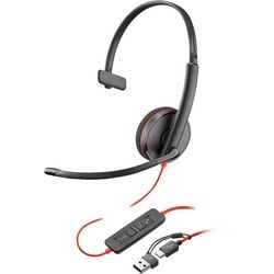 Casque hp 3210 noir poly blackwire