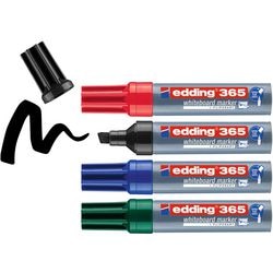 Marqueur pour tableau blanc edding 4-365-4 multicolore e-365