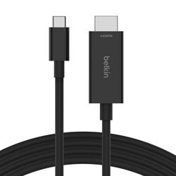Câble adaptateur Belkin AVC012BT2MBK USB-C mâle vers HDMI mâle