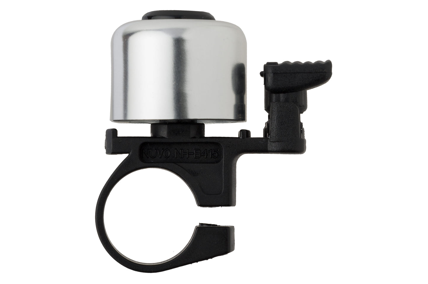 Cordo cloche de vélo mini argent noir