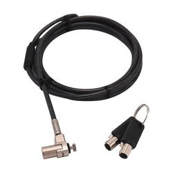 Câble antivol dicota d31831 2 m argent, noir