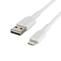 Câble de chargement belkin caa001bt2mwh apple Lightning blanc vers usb-a mâle