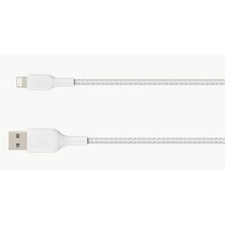 Câble de chargement Belkin caa002bt3mwh blanc Apple Lightning vers USB-A mâle