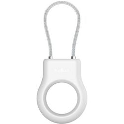 Support sécurisé pour airtag belkin msc009btwh blanc