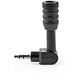 Nedis Micmj100bk MICROPHONE EN MICROPHONE MINI PROGRATION DE 3,5 mm noir
