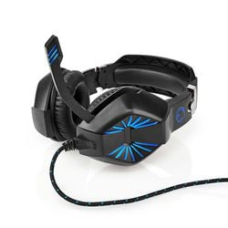Nedis GHST250BK casque filaire noir