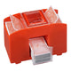 Mélangeur de cartes à batterie Relaxdays rouge 4 jeux | 6 pièces