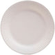 Assiette à manger pronappe blanche 23 x 23 x 4,5 cm