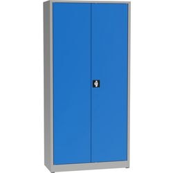 Armoire c14200.2.b5 gris, métal bleu clair 400 mm x 950 mm x 1950 mm (p x l x h)