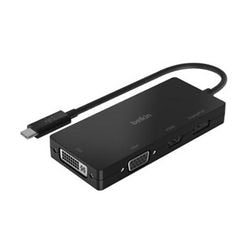 Adaptateur multiport USB-C Belkin noir 110 g