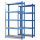 Armoire Ty karat lakota mdf, tôle d'acier 1200 x 600 x 2000 mm bleu