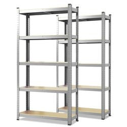 Ty armoire karat lakota mdf, tôle d'acier 1000 x 500 x 2000 mm argent