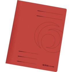 Attache rapide herlitz 11034295 rouge a4 paquet de 10