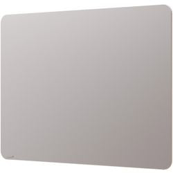 Tableau en verre mat Legamaster 90x120cm gris chaud (avec coin rond)