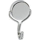 Aimant Maul rond 1 pièce 30 kg acier métal néodyme avec crochets 7,7 x 4,6 x 2,8 cm argent
