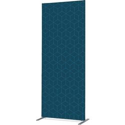 Affrontement de cloison de séparation zbslim100-200-dsi13 déco bleu