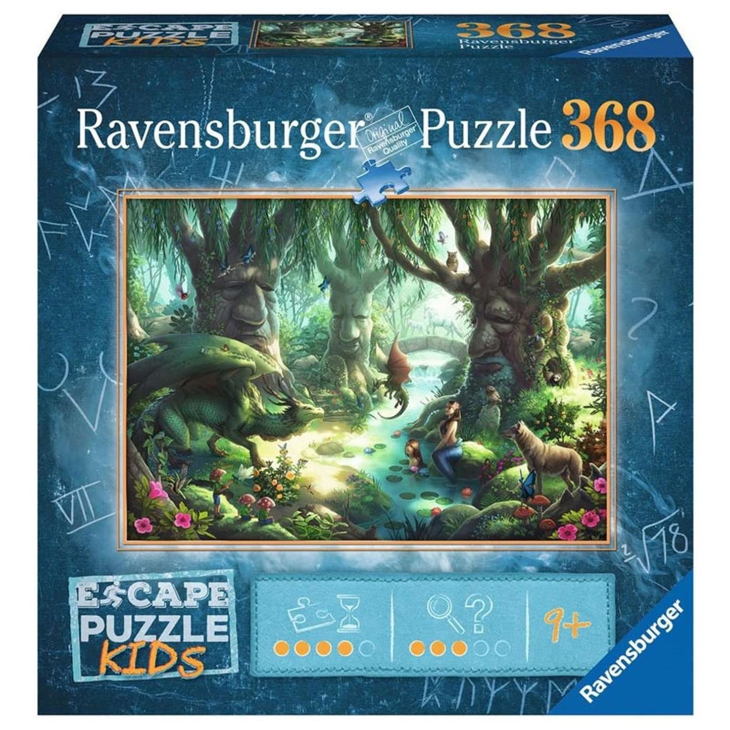 Ravensburger puzzle 368 pcs escape kids-forêt magique
