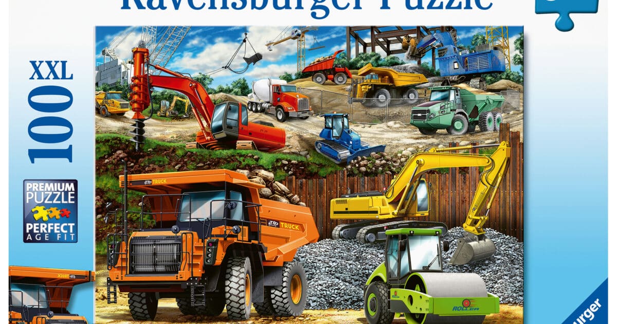Ravensburger - Bâtiment des véhicules 100st. Xxl