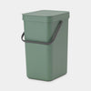 Brabantia gaspillement seau tri 12L sapin grhroen