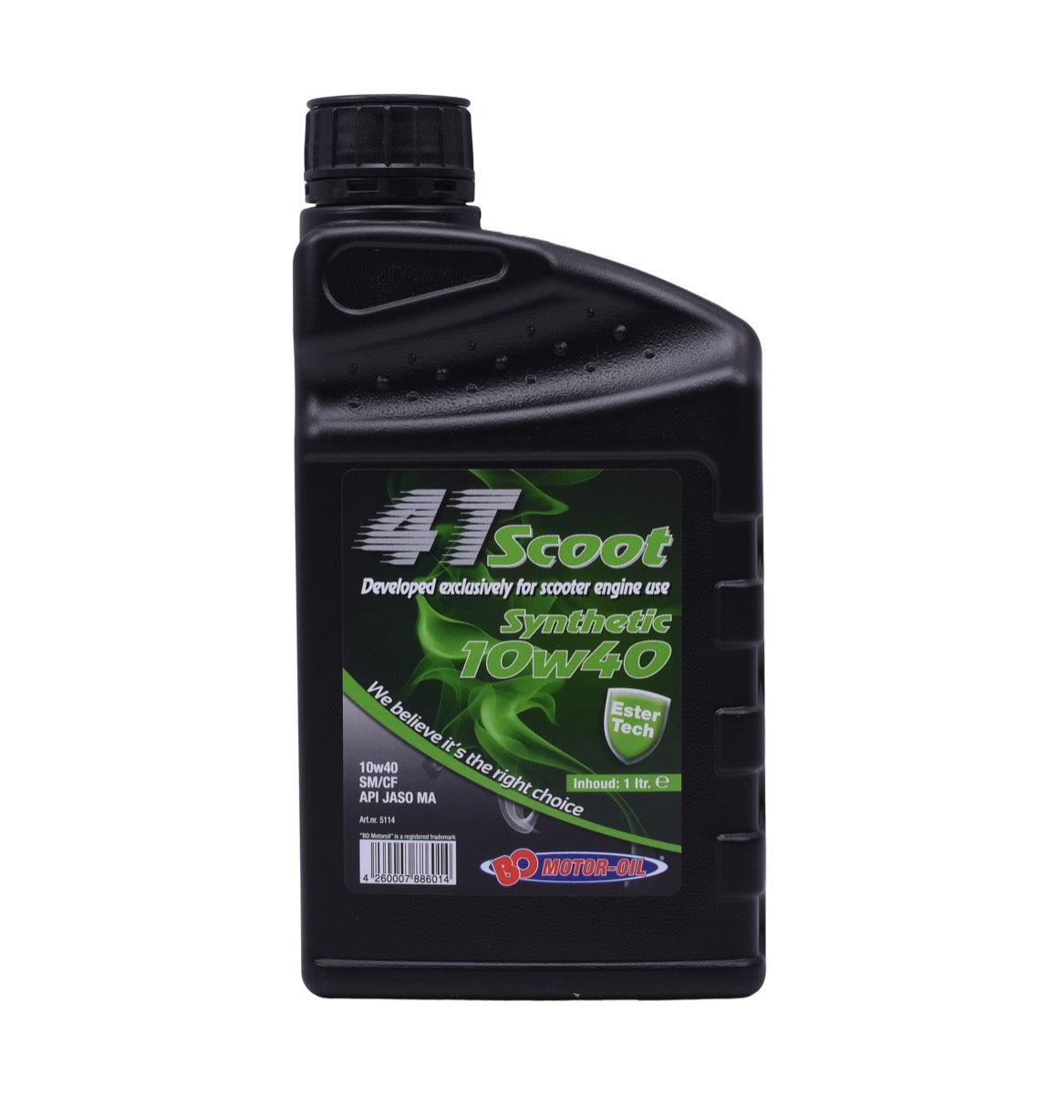 BO MOTEUR MOTEUR MOTEUR MOTEUR BO 4T SCOOTER SYNH ESTER 10W-40 (1L)