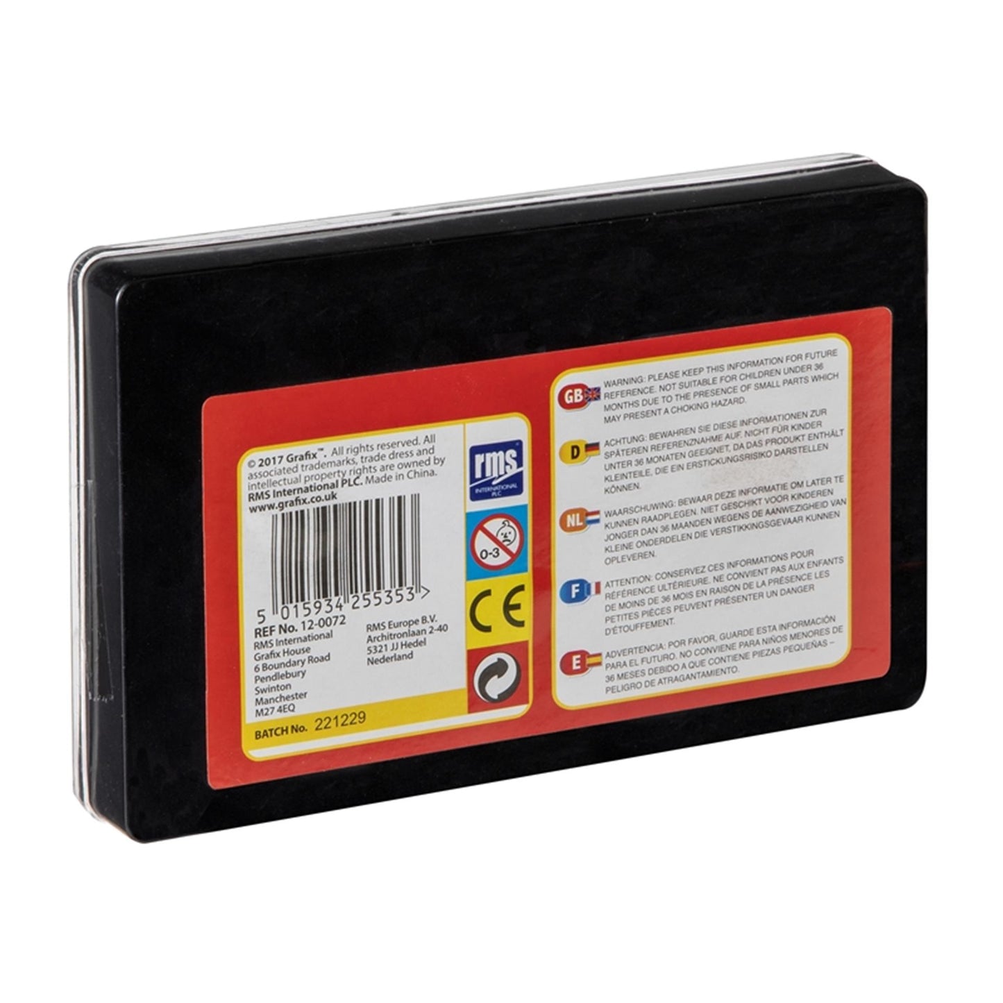 Grafix 2 paquets de cartes à jouer et 4 dés