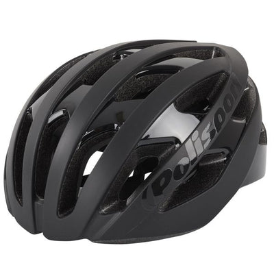 Polisport light pro casque de vélo m 52-58cm noir mat noir