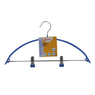 Hangage de vêtements Metaltex anti-glissement avec clip