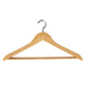 Cintre à vêtements quotidien en bois, ensemble 6 | 6 pièces