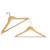 Cintre à vêtements quotidien en bois, ensemble 6 | 6 pièces