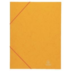 Dossiers esselte rabats élastiques a4 240x320mm jaune