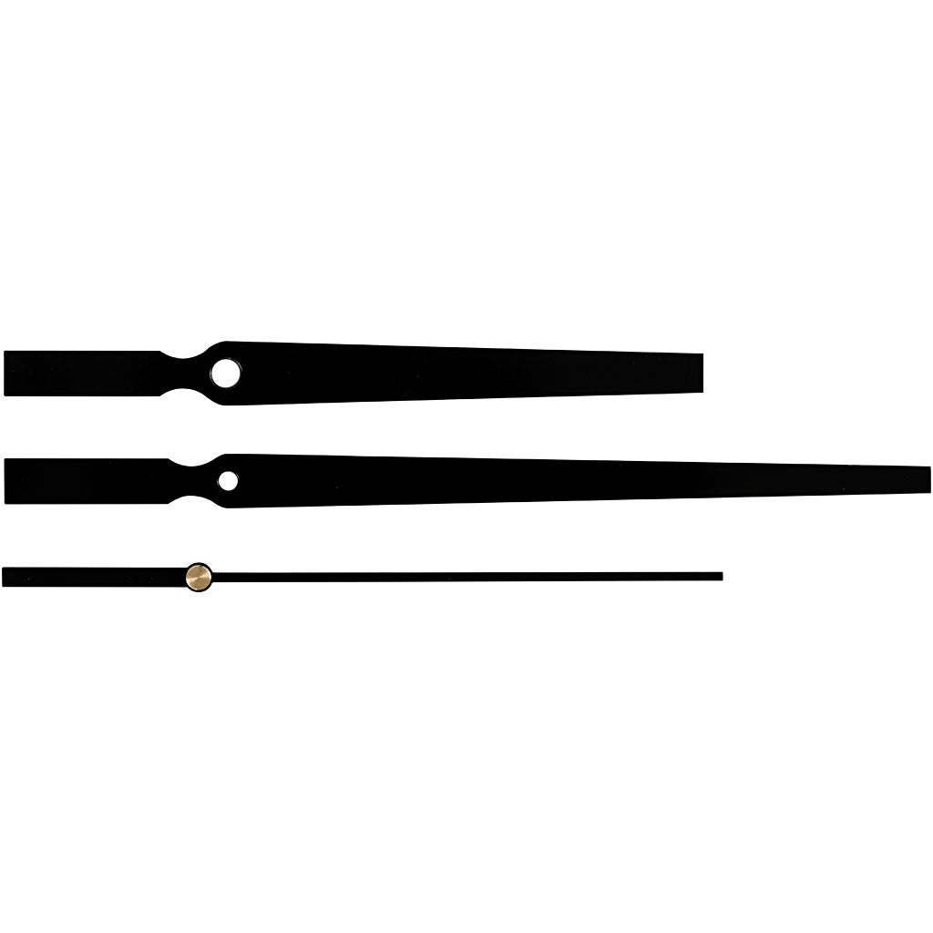 Aiguilles d'entreprise Creativ, diamètre de trou 4+6 mm, noires, 1 jeu
