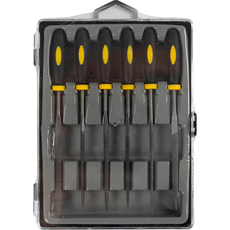Jeu de limes, l: 150 mm, 6 pièces 1 jeu