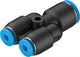 Raccord enfichable en Y Festo qsy-8-4