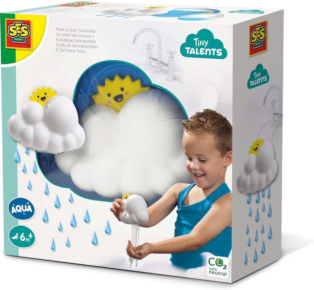 Ses Tiny Talents Kiekeboe Sunshine Bath Toys