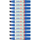 Marqueur Permanent artline 100 ultra 7.5-12mm bleu incliné écologique