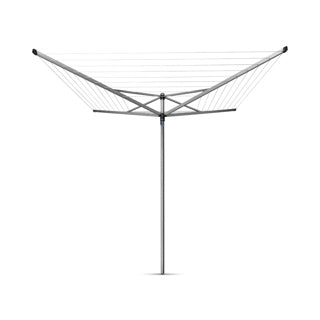 Brabantia Toppinner 50m + ancre terrestre - Gris métallique