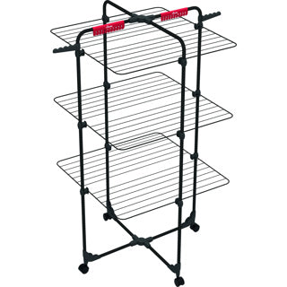 VILEDA VILEDA BLACKER 3 Ultimate Séchage Tour 30 m Longueur sèche + roues noir