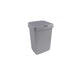 Sunware delta poubelle rabat 25l gris